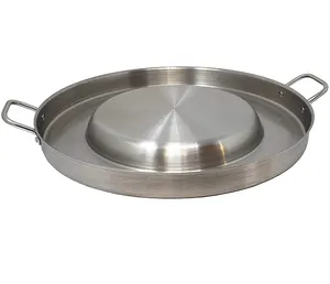 High-quality strong Stainless steel stove top, parrilla, Outdoor Burner, Taco cart pan comales concord frying bowl