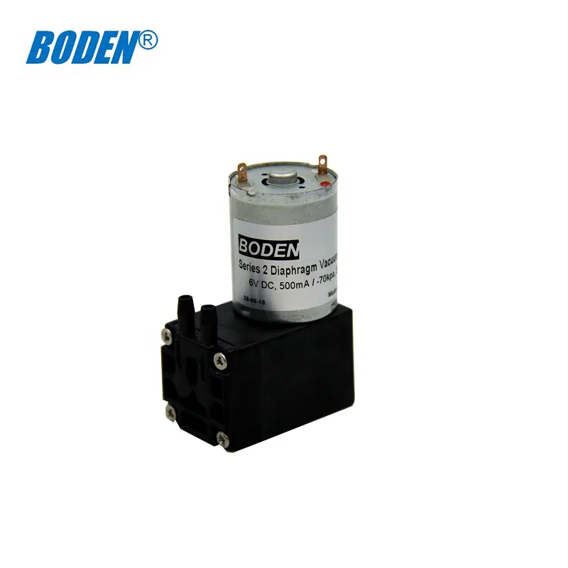 Model 12 v/24 v dc mini lucht vacuümpomp met borstel motor