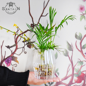 <span class=keywords><strong>Gros</strong></span> vase <span class=keywords><strong>en</strong></span> <span class=keywords><strong>verre</strong></span> <span class=keywords><strong>transparent</strong></span> <span class=keywords><strong>pot</strong></span> <span class=keywords><strong>de</strong></span> fleurs - Product Image 5