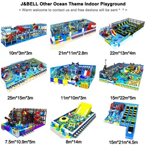 720 m² Jungle Park aire de jeux intérieure Jungle Gym Jeux de <span class=keywords><strong>jeu</strong></span> doux, aire de jeux intérieure en plastique pour enfants Clôture à balles pour centre commercial - Product Image 4