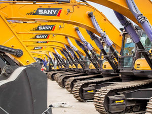 SANY excavadora sobre orugas de 8 toneladas SY75C con enganche rápido - Product Image 6