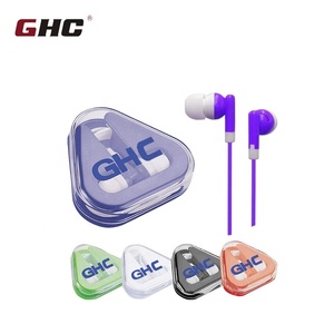 SEDEX auditados fabricación oferta plástico auriculares con cable libre de enredos - Product Image 1
