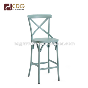 Clásica antimonopolio personalizar alta de metal Silla de hierro - Product Image 2
