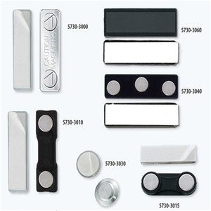 Métal fait sur commande blanc badges nominatifs étiquettes - Product Image 1