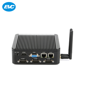 La mejor compra de montaje VESA diseño sin ventilador 4 Com Lan dual nano mini <span class=keywords><strong>pc</strong></span> con 4 GB de RAM - Product Image 1
