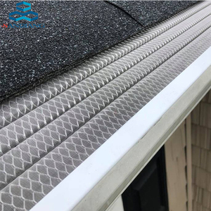 2019 חדש שכבה כפולה גשם עלה גג מסנן אבקה מצופה gutter משמר אלומיניום רשת - Product Image 3