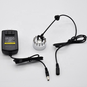 Dc điện tử matel đầu 20 mét 12 cái LED fogging Head lồng ấp siêu âm tạo độ ẩm không khí tạo độ ẩm Atomizer - Product Image 2