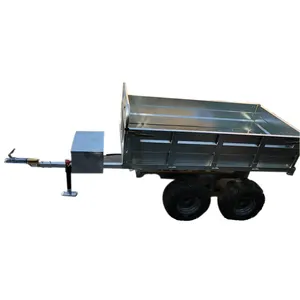 China factory direct trailer made custom size aluminium galvanized box trailer