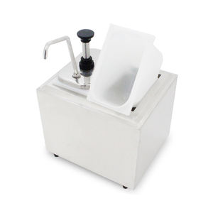 Snack Machine Fruit Pulp Pump and Food <strong>Warmer</strong> with 2 Bottle - Product Image 1