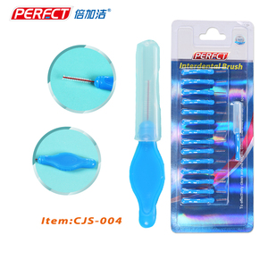 Cura <span class=keywords><strong>dentale</strong></span> di trasporto libero di Plastica Portatile 15 Pcs Interdentale Pennello con 1 cap - Product Image 6