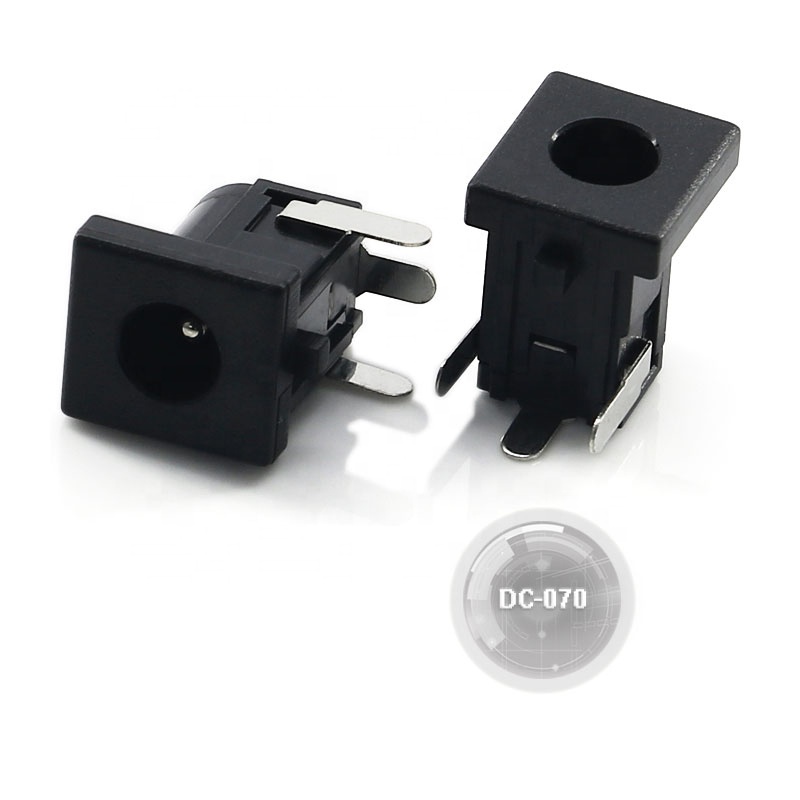 Factory Price dc power socket female WNRE DC-070 Jack with 3 pins