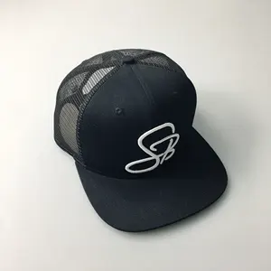 프로모션 Yupoong 도매 Flexfit Classic Custom 빈 키 빈 Black Snapback hat Plain Hat 캡