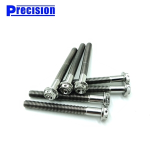 Moto Hexagone Creux <span class=keywords><strong>Bride</strong></span> Tête boulon de titane Ti Vis <span class=keywords><strong>Fixation</strong></span> Ti - Product Image 3