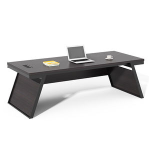 2019 haute qualité mobilier de bureau pdg moderne bureau exécutif pas cher classique pdg bureau ensemble - Product Image 2