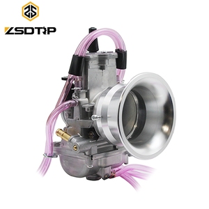 Sistema de combustible para motocicleta PW <span class=keywords><strong>2T</strong></span> 4T, <span class=keywords><strong>carburador</strong></span> Universal para motocicleta de 34mm a 42mm con chorro de potencia para <span class=keywords><strong>Motor</strong></span> de carreras de <span class=keywords><strong>motor</strong></span> grande - Product Image 1