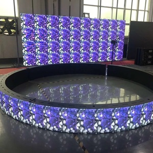 Hình Dạng Tùy Chỉnh Và Chiếu Cong Màn Hình Thương Mại Đầy Đủ Màu P2.5 Biển Hiệu <span class=keywords><strong>Led</strong></span> Tùy Chỉnh - Product Image 2