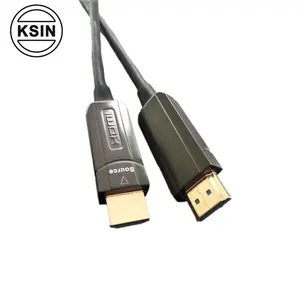 초 (High) 저 (Definition) 15 메터 HDMI AOC male to male 2.1 Fiber Optic hdmi cable