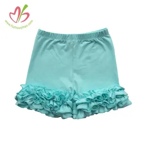 Custom Ruffle Bottom Leggings Meisje Shorts Meisjes Strakke Broek