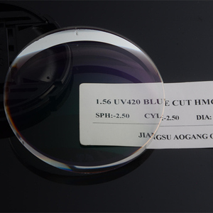 Lenti Anti Luce Blu con Rivestimento Verde/Blu 1.56 HMC Lenti per Occhiali da Vista con Protezione dalla Luce Blu - Product Image 4