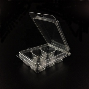 Custom PVC PET Plastic Clamshell Blister Packaging 6 Cavity Wax Melts <strong>Clam</strong> <strong>Shell</strong> for Candles - Product Image 2