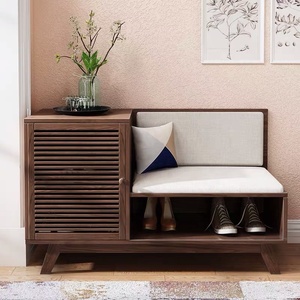 Robusto zapato Banco 3-Nivel de bambú organizador de zapatos ideal para entrada de baño de la habitación - Product Image 3