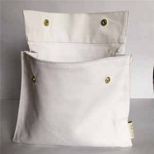 Bán Chạy Nhất Tùy Chỉnh Thiết Kế Canvas Trang Điểm Túi Du Lịch Mỹ Phẩm Túi Với Magnetic Snap - Product Image 1