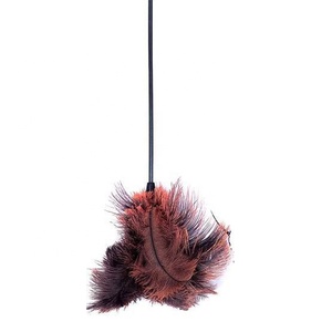 Venta al por mayor de aseguramiento de la calidad mejor precio FD-10-1 de plumas de avestruz Duster Nat.4-6in - Product Image 6