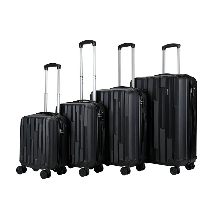 Abs hard shell 360 degree travelling travel suitcase luggage bags luggage sets trolley suitcase bags