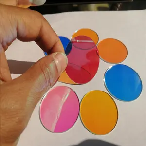 Custom Gobo Logo Glass Blanks Lens For Projector