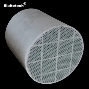 Cordierite DPF diesel particulate filter ceramic honeycomb filter for heavy duty vehicle