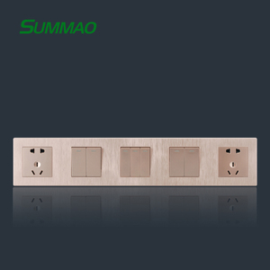 Al por mayor personalizado múltiple función Hotel siameses interruptor de la lámpara/luz/TV/baño/<span class=keywords><strong>hembra</strong></span> - Product Image 5