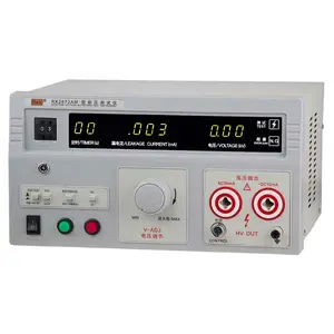 RK2672AM High Accuracy Voltage Tester HV Test Factory Products Hipot Tester Pressure-Resistant Tester for AC/DC 5KV