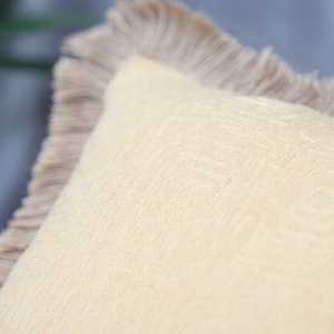 De Casa decoración almohadas Jacquard Macrame sofá funda de almohada - Product Image 4