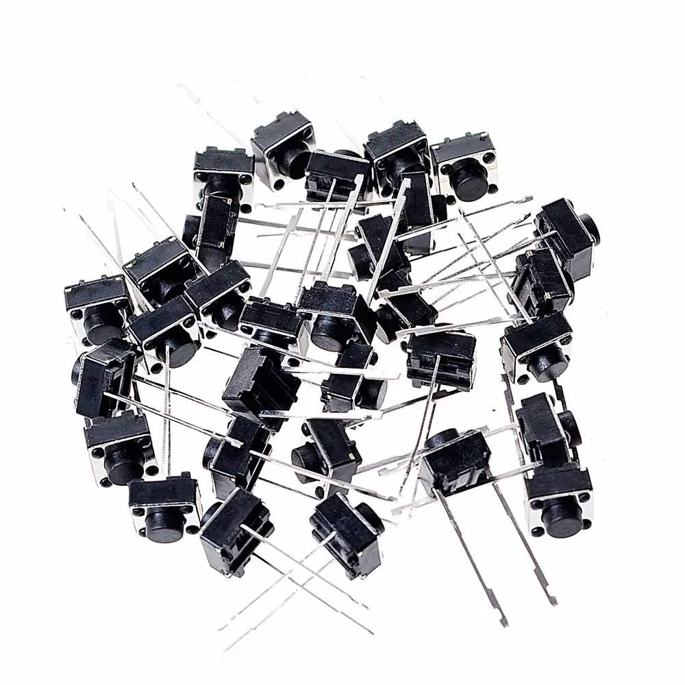 Tactile Switch Momentary Tact Switch 6x6x5mm Middle pin 2pins 13.5mm Tactile Push Button Switches