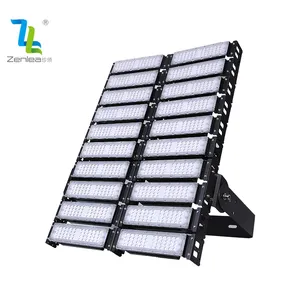 Bridgelux 900w 1000w 2000w À Prova D' Água Ip65 Smd Ao Ar Livre Estádio Luz De Mastro Alto LED 70 Estádios Esportivos Dia Fundição De Alumínio 100