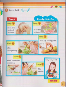 Impresión colorida de AICLE aprender inglés animales libros para niños - Product Image 3
