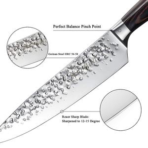 Yangjiang Fabricant 8 pouces Professionnel Japonais Damas <span class=keywords><strong>Couteau</strong></span> de Cuisine - Product Image 2