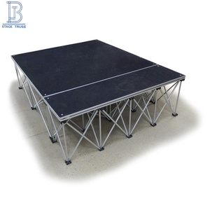 Plataforma de escenario de araña móvil portátil de aluminio plegable fácil de nuevo diseño para espectáculo de boda de rendimiento - Product Image 3