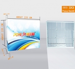 PDyear salon logo publicitaire d'exposition promotionnel rétro-éclairé sans cadre LED seg tension tissu extensible lightbox - Product Image 6