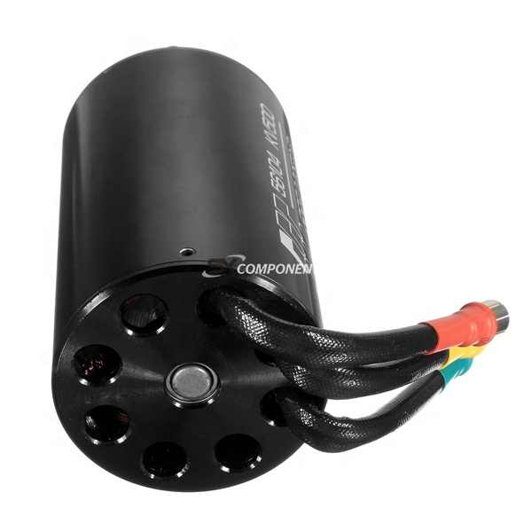 SSS 56104/500KV 6 Poles  Brushless Motor For RC Marine Boats  Electric Surfboard W/O Water Cooling Per 1000R/min Rotating Speed