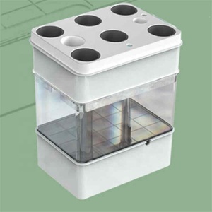 어항 및 화분 및 재배자와 가정 또는 정원을위한 미니 실내 Aquaponics 수족관 화분 - Product Image 3