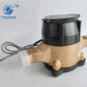 YOUIXIN 5/8 ''* <span class=keywords><strong>3</strong></span>/<span class=keywords><strong>4</strong></span> «'Gallon Compteur D'eau, # Horizontal Sortie D'impulsions En <span class=keywords><strong>Laiton</strong></span> Gallon Compteur D'eau! - Product Image 1