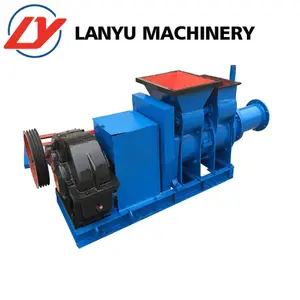 2019 lanyu handleiding klei tegel persmachine/baksteen en tegel making machine/kleine handleiding klei tegel maken machine