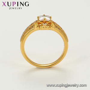 <span class=keywords><strong>Bague</strong></span> pour <span class=keywords><strong>homme</strong></span> en cuivre plaqué or de couleur or XUPING 15971, vente en gros, respectueuse de l'environnement - Product Image 4