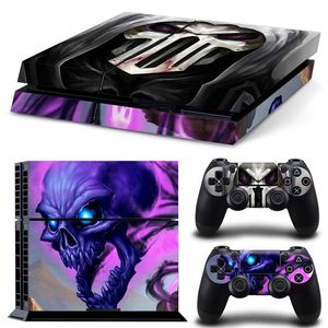 Autoadesivo Della Copertura Wrap Per <span class=keywords><strong>Playstation</strong></span> 4 Pro Console & 2 pcs Controller Della Pelle Della Decalcomania Per PS4 Pro Sottile <span class=keywords><strong>Disegno</strong></span> Del Cranio della protezione Della Pelle - Product Image 2