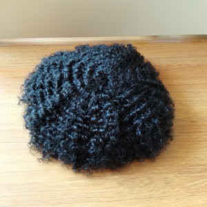 Perruque toupet brésilienne full lace pour hommes, perruque cheveux <span class=keywords><strong>afro</strong></span> bouclés de 10mm, toupet cheveux vierges, meilleure vente 2019 - Product Image 2