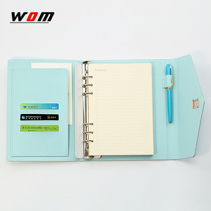 De hoja suelta suministros de oficina A5 sobre cubierta de cuero de la PU <span class=keywords><strong>cuaderno</strong></span> - Product Image 5