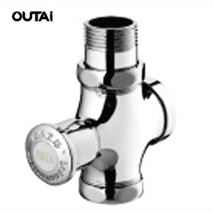 Raccord de salle de bain <span class=keywords><strong>support</strong></span> <span class=keywords><strong>mural</strong></span> à bouton-poussoir squat <span class=keywords><strong>casserole</strong></span> d'urinoir valve de chasse de toilette en gros - Product Image 3