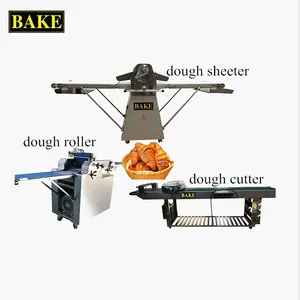 Moule de fabrication de croissant entièrement automatique, ligne/boulangerie, pâte, équipement de cuisson du pain, chine, livraison gratuite