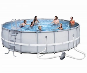 Piscina Redonda con Marco de Acero Bestway 56427, Piscina Power Steel - Product Image 1